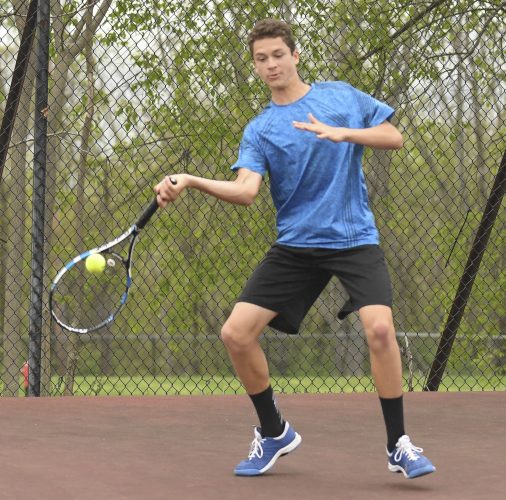 CM’s David Lindsay excelled as a freshman in boys tennis News, Sports